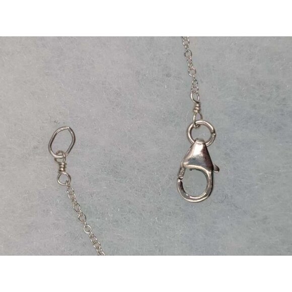 Pre-owned Tiffany & Co Silver Elsa Peretti White Pearl Pendant Necklace - Picture 6 of 12